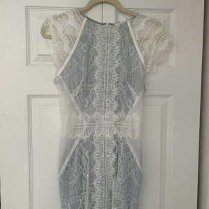 Kittenish delicate lace dress